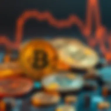 Conceptual illustration of Grayscale Bitcoin investment