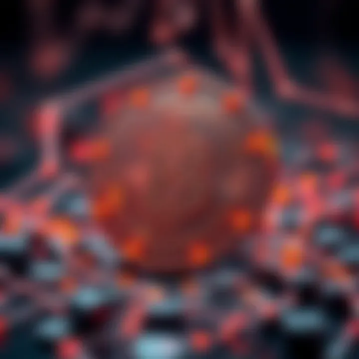 Illustration depicting the synergy between AI and cryptocurrency.