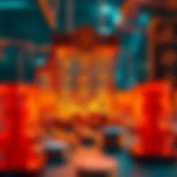 Visual representation of hash games in blockchain technology