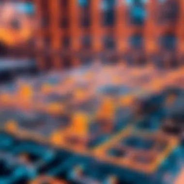 Visualization of data processing in a distributed environment