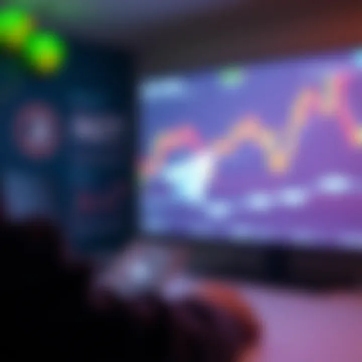 Conceptual representation of the impact of Telegram communities on cryptocurrency trading.