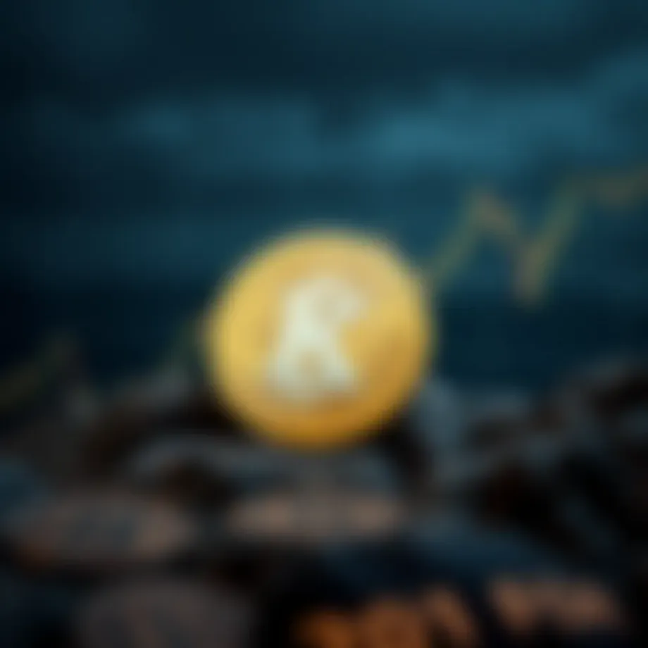 Conceptual representation of Kava coin in a financial ecosystem