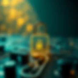 Visual representation of keychain technology