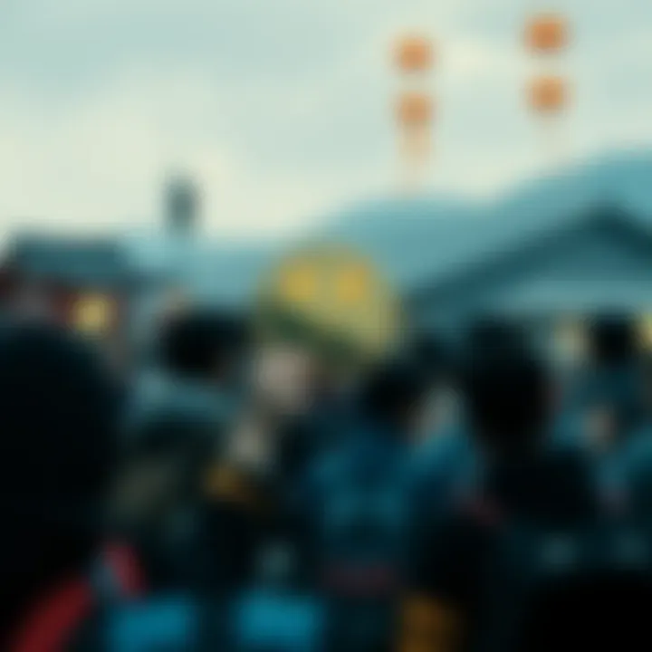 Illustration showcasing the Kishu Inu community engagement