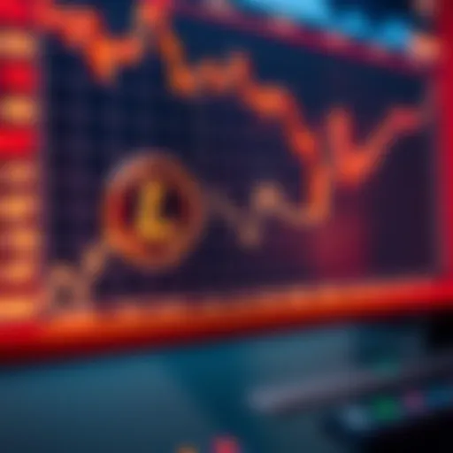 Graph illustrating LINK coin price trends over time