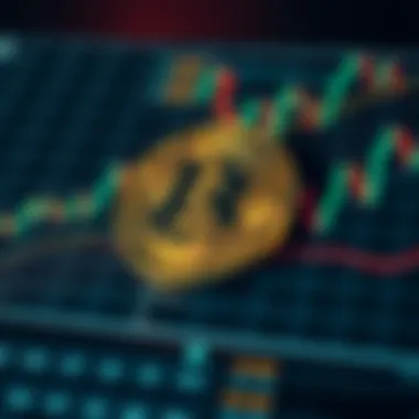 Technical analysis chart of LINK coin performance