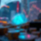 Visual representation of market capital dynamics