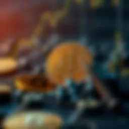 Concept of market capitalization in cryptocurrency