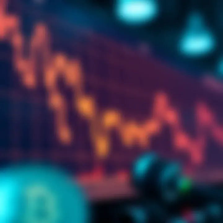 Graph illustrating current market trends for altcoins