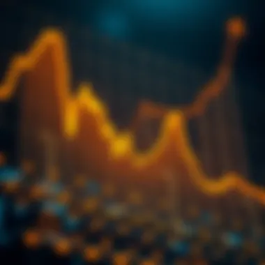 Graph showcasing real-world applications of blockchain technology