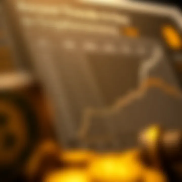 Chart summarizing recent trends and key terms in cryptocurrency exploration