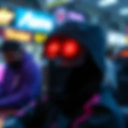 Conceptual representation of meme games in digital communication.