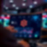 A visual representation of MetaMask's interface showcasing its features