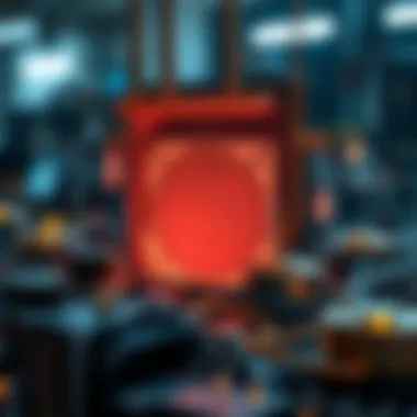 A detailed infographic showcasing various mining methods and their efficiencies