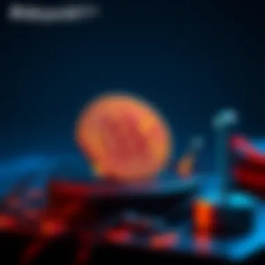 Concept of music NFT and digital assets