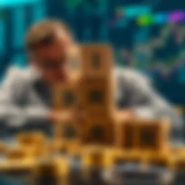 Investors making strategic decisions using order blocks