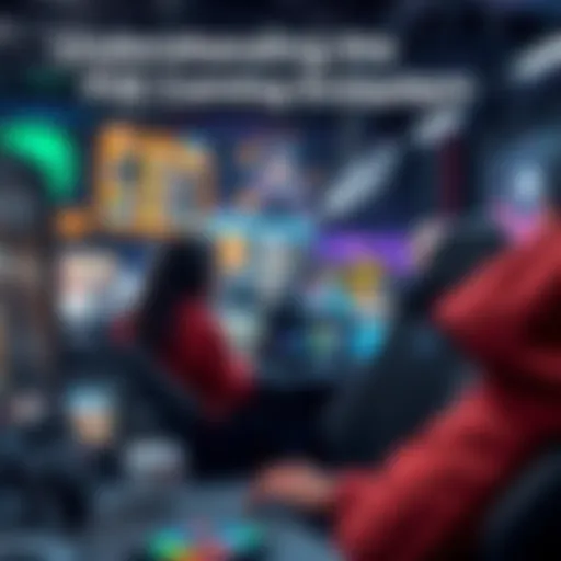 Visual representation of the Play-to-Earn gaming ecosystem