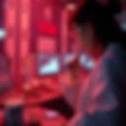 Visual representation of decentralized fundraising