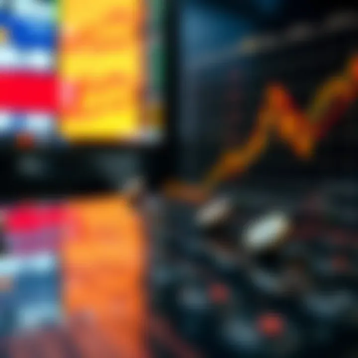 Visual representation of predictive methods for exchange rate forecasting