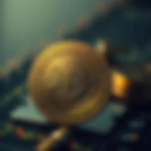 Conceptual representation of quanto in cryptocurrency trading