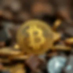 Conceptual representation of meme coin investment