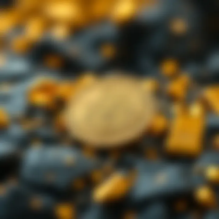 A visual representation of the risks posed by synthetic gold in investments