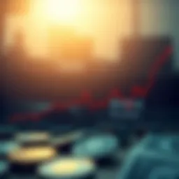 Graph illustrating the fluctuations of the Ruble and Dollar exchange rates over time