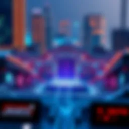 Conceptual representation of Saito technology in blockchain