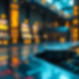 Conceptual representation of SCF chain implementation in blockchain technology