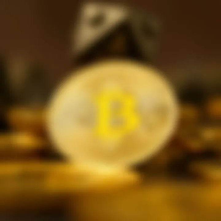 Graphic showing potential returns from staking