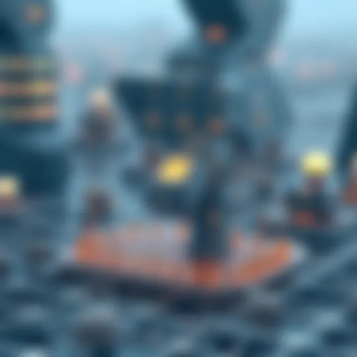 StarkNet Blockchain Architecture Conceptual representation of StarkNet's blockchain architecture