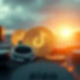 Visual representation of TikTok Coin in cryptocurrency market