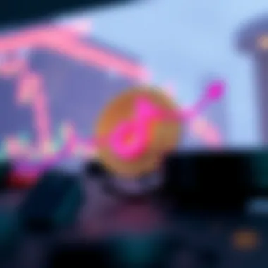 Graph showcasing the economic impacts of TikTok Coin launch