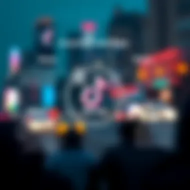 Infographic highlighting opportunities and risks of TikTok Coin