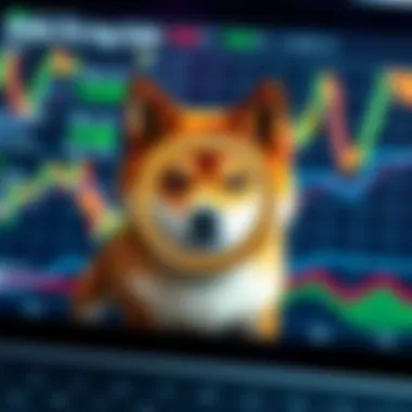 Digital Trading Platform for Shiba Inu Coin A digital trading platform interface showcasing Shiba Inu Coin