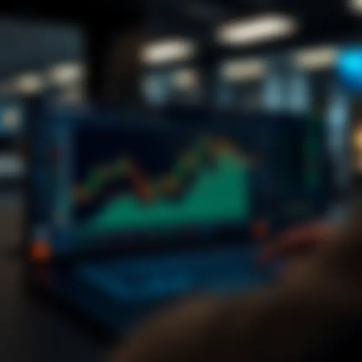 User friendly interface of TradingView showcasing market analytics