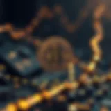 An abstract representation of blockchain technology and digital assets