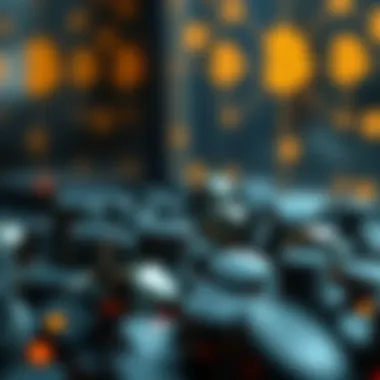 Example of digital assets linked to blockchain domains