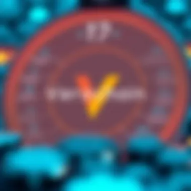 Infographic showcasing Verachain's position in the cryptocurrency industry