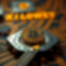 Visual representation of Zero-Knowledge technology in cryptocurrency